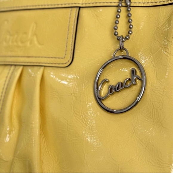 COACH East West Gallery Patent Leather Tote - Picture 12 of 16